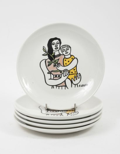 D'après Fernand LEGER
Woman and child.

Suite...