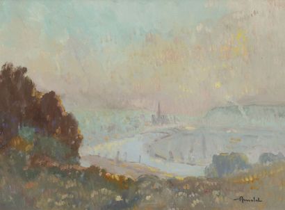 Albert MALET (1905-1986)
Paysage de la Seine...