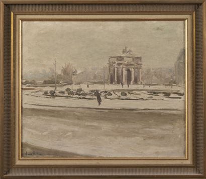 Jean HELLEU (1894-1985)
Paris, l'Arc du Carrousel...