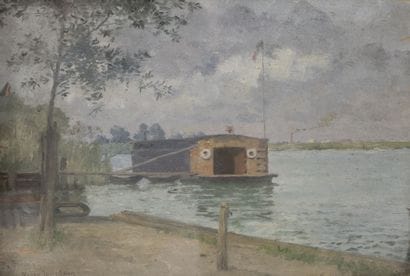 Roger Joseph JOURDAIN (1845-1918)
Île Fleurie.

Huile...