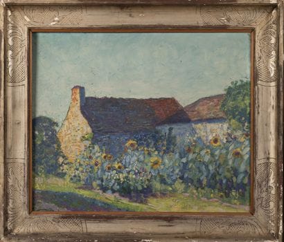 École du XXe siècle
Chaumière.

Huile sur...