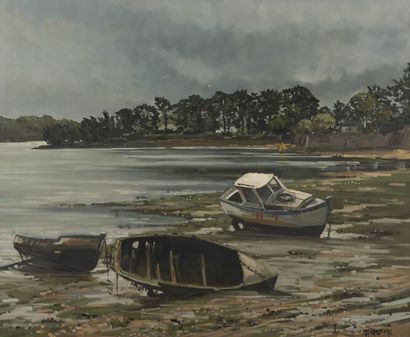Michel MARGUERAY (1938)
Marée basse sur la...