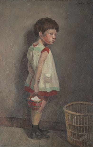 Pierre VILLAIN (XXème siècle)
La petite fille...