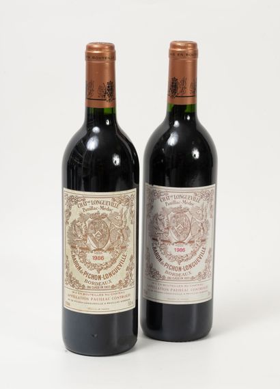 CHÂTEAU PICHON LONGUEVILLE BARON
2 bottles,...