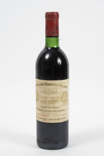 CHÂTEAU CHEVAL BLANC
1 bottle, 1970.

GCC1...