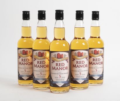 RED MANOR
5 bottles of Whisky 70cl.

5 years...