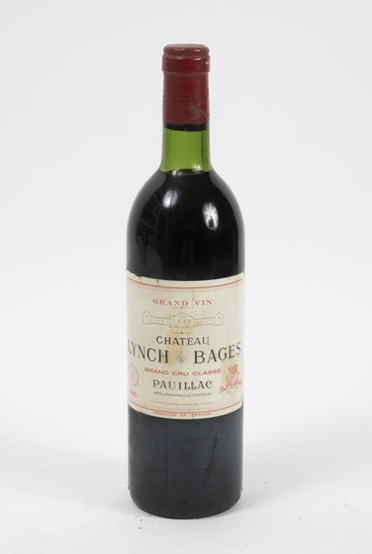 Château Lynch Bages
1 bottle, 1980.

GCC5...