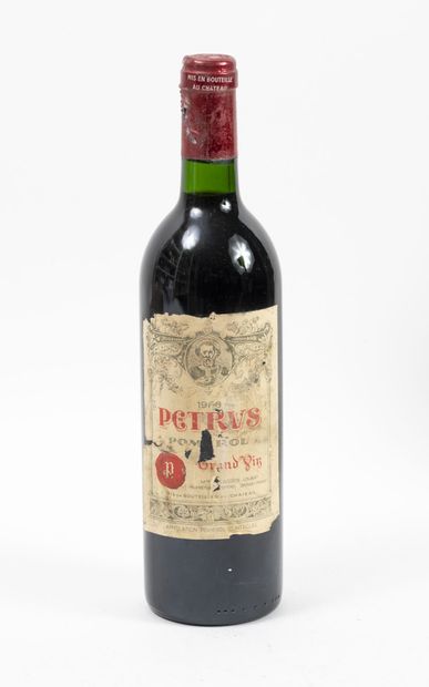 PETRUS
1 bottle, 1986.

Pomerol.

Good level...