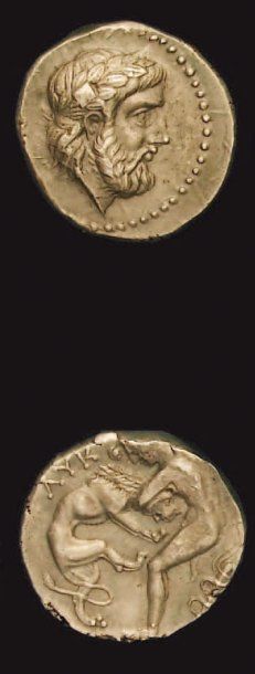 MACEDOINE : PEONIE : Lycceios (356-335 av....