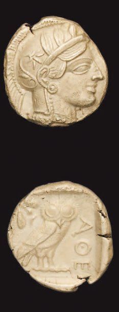 ATTIQUE : Athènes Tétradrachme (425-400 av....