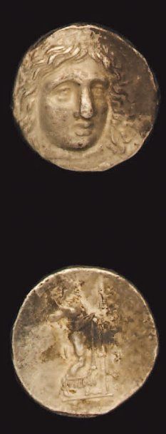 Hidrieus (351-344 av. JC) : Tétradrachme...