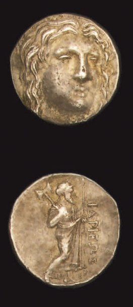 Hidrieus (351-344 av. JC) : Tétradrachme...