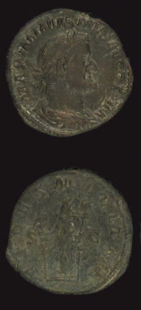 MONNAIES ROMAINES, EMPIRE : Maximin 1er (235-238)...
