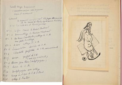 BRYEN Camille (1907-1977).

Autograph MANUSCRIPT...