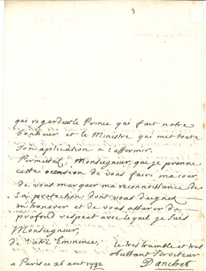 DANCHET Antoine (1671-1748) poet, playwright...