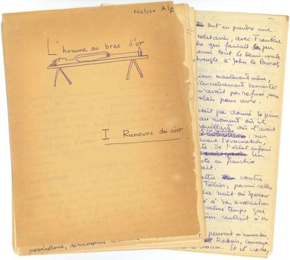 VIAN Boris (1920-1959).

autograph manuscript,...