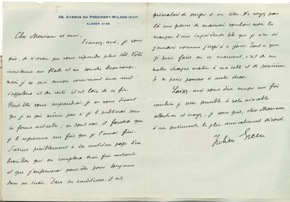 GREEN Julien (1900-1998) [AF 1971, 22nd f].

15...