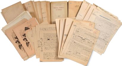 QUENEAU Raymond (1903-1976).

Autograph MANUSCRITS,...