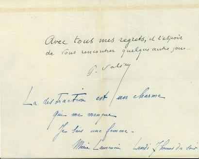VALÉRY Paul (1871-1945).

2 L.A.S. 