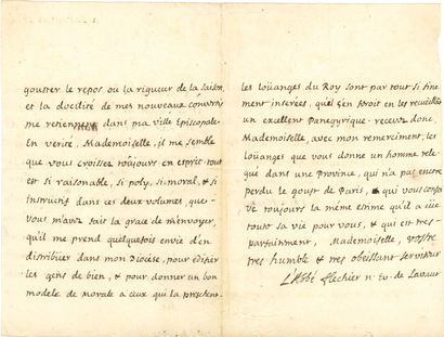 FLÉCHIER Esprit (1632-1710) prelate, bishop...
