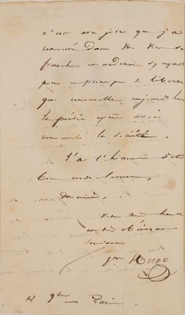 HUGO Victor (1802-1885).

Hernani ou l'Honneur...