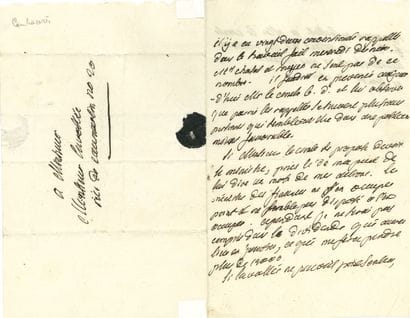 CAMBACÉRÈS Jean-Jacques-Régis de (1753-1824)...