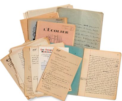 QUENEAU Raymond (1903-1976).

Autograph MANUSCRIT,...