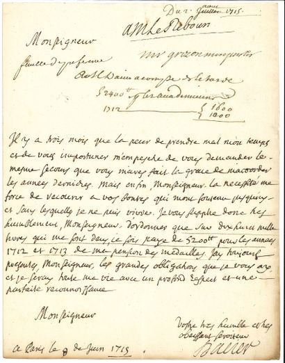 DACIER André (1651-1722) philologist, translator,...