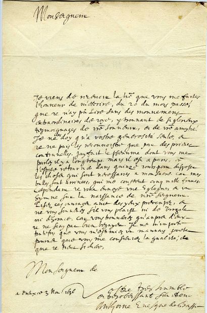 GODEAU Antoine (1605-1672) poet and sacred...