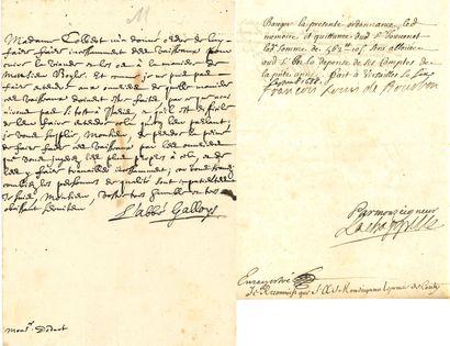 LITERATORS XVIIth century.

12 L.S. or P.S.,...