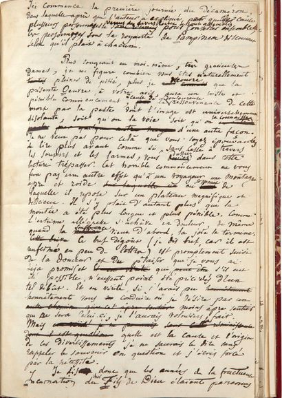 FRANCE Anatole (1844-1924).

autograph manuscript,...