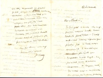 SAINTE-BEUVE Charles-Augustin (1804-1869).

L.A.S....