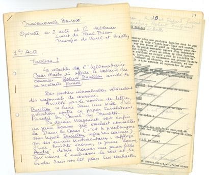 VIAN Boris (1920-1959).

Autograph manuscripts...