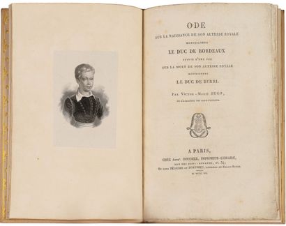 HUGO Victor (1802-1885).

Ode sur la naissance...