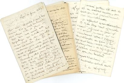 LITERATURE.

63 letters or autograph manuscripts,...