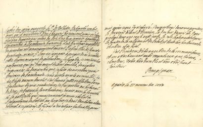 LEFRANC, marquis de POMPIGNAN Jean-Jacques...