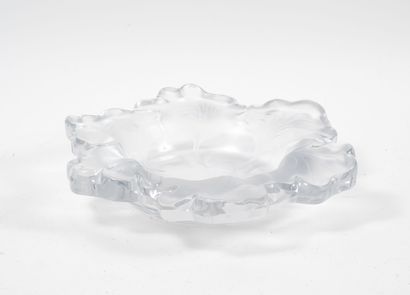 LALIQUE FRANCE
Coupe Capucine.

En cristal...
