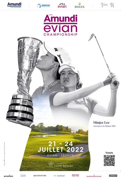 2 tickets Week-end pour le Evian Championship...