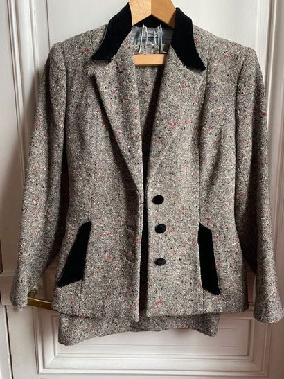 Tailleur vintage taille 36 porté par Gabrielle...