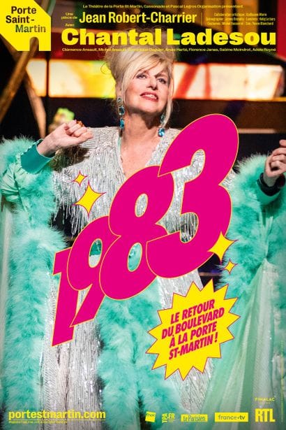 2 places pour la pièce 

Chantal Ladesou...