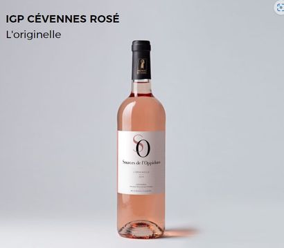 24 bouteilles de Rosé des Sources de l'Oppidum
The...