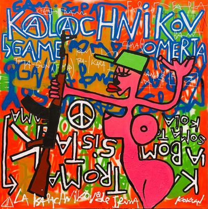 Tableaux Kokian 
Painting on the symbol of...