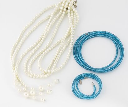 Sent Murano
Demi-parure comprenant un collier...
