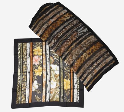 Salvatore FERRAGAMO
Carré en twill de soie...