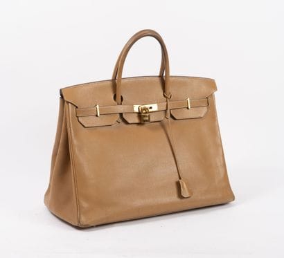 HERMES Paris
Sac Birkin retourné 40 cm en...