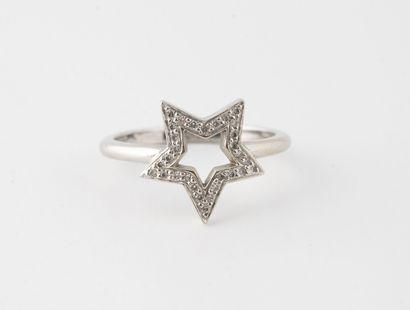 TIFFANY & Co, Star
Bague en or gris (750)...
