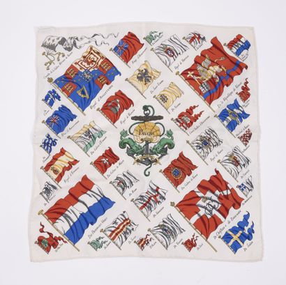 HERMES, Paris 
Pochette en soie, modèle 