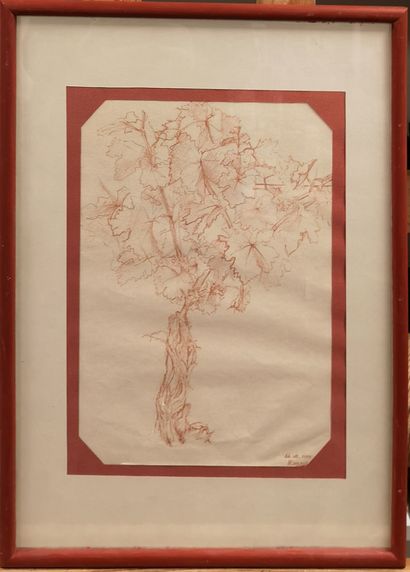 10 dessins :
- Coupe de fleurs.
Aquarelle.
51.5...