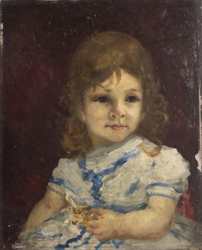 Ecoles françaises
- Jeune femme en buste...