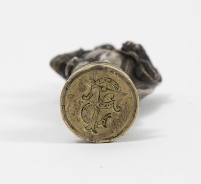 Stamp representing Mephisto. 
Proof in brown...